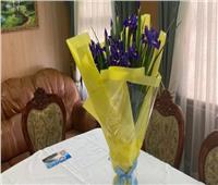 باقة زهور للرئيس الألماني في كييف في تلميح للصواريخ
