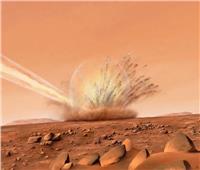 اصطدام ضخم على سطح المريخ يوثق لأول مرة على الإطلاق