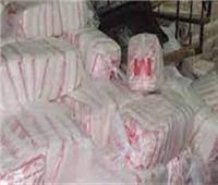 بغرض إحتكارها .. ضبط 44 طن أرز وسكر داخل مصنع بالقاهرة 