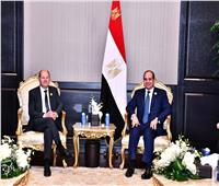 الرئيس السيسي يشيد بتطور مسار العلاقات الثنائية بين مصر وألمانيا