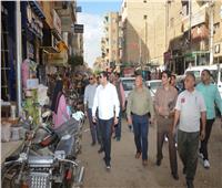 نائب محافظ بني سويف يطمئن على توافر السلع الأساسية والاستراتيجية  خلال زيارته لمركز ومدينة ناصر
