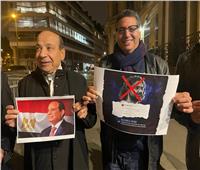  وقفة تضامنية مع النائب عمرو درويش  في باريس| فيديو