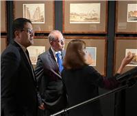 السفير المصري بموسكو يشارك في افتتاح معرض «من سان بطرسبرج لأسوان»