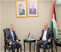  رئيس البعثة المصرية برام الله يلتقي وزير الشؤون المدنية الفلسطيني