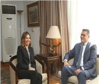 وزيرة الثقافة تلتقي البرلماني طارق رضوان لبحث آليات إنشاء وحدة حقوق الإنسان بالوزارة