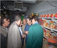 نائب محافظ بنى سويف يطمئن على توافر السلع الأساسية والمواد الغذائية 