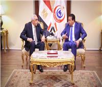وزيرالصحة يبحث سبل تعزيزالتعاون مع سفير العراق بمصر 