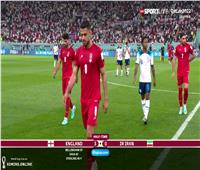 إنجلترا تباغت إيران بثلاثية في الشوط الأول بكأس العالم 2022 