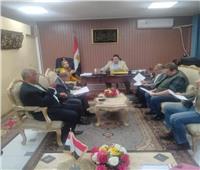نائب محافظ القاهرة يجتمع برؤساء أحياء المنطقة الشمالية 