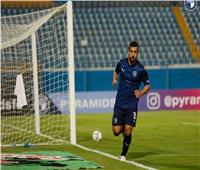 عبد الله السعيد أفضل لاعب في مباراة بيراميدز والبنك الأهلي