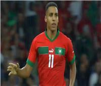 المغرب يسجل هدف التقدم أمام بلجيكا بالمونديال