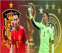 انطلاق مباراة إسبانيا وألمانيا بكأس العالم 