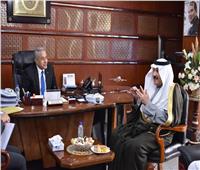 وزيرالقوى العاملة يلتقى السفير السعودي بالقاهرة لبحث الملفات المشتركة 