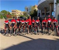 منتخب الدراجات يواصل استعداداته لسباق النيل الدولي