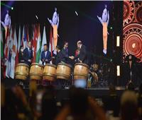 شريف مصطفى يلتقي رئيس إندونيسيا في افتتاح بطولة العالم للكونغ فو 