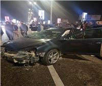 مصرع 3 أشخاص في حادث تصادم بطريق السويس القاهرة 