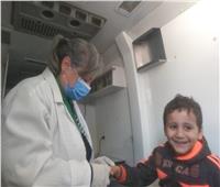 علاج 1700 مواطن في قافلة مجانية  بقرية منشأة البديني ببني سويف 