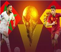 تاريخ مواجهات المغرب وإسبانيا قبل مباراة اليوم بكأس العالم