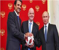 بوتين في قطر..و"الكرة الحلم" إلى جانبه