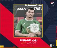 الجلاصي أفضل لاعب في مباراة المصري والحدود