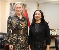  مايا مرسي تستقبل سفيرة سلوفاكيا بالقاهرة لبحث سبل التعاون 