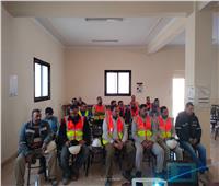 القوي العاملة  تنظم ندوة بـ " شركة اسمنت" للسلامة  في مجال السلامة المهنية شمال سيناء