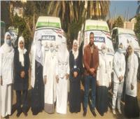 علاج 1700 مريضا في قافلة مجانية بقرية شاويش اهناسيا بـ «بني سويف»