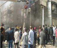 إصابة 8 أشخاص في حريق مول بالتجمع 