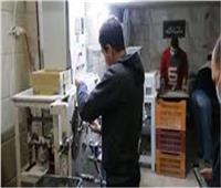  ضبط طن خامات مجهولة المصدر داخل  مصنع بلاستيك خلال حملات رقابية على الأنشطة التجارية بلبيس