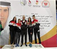 طالبة "مصر للمعلوماتية" تحصد "ذهبية وبرونزية" البطولة العربية للسلاح بـ"البحرين"