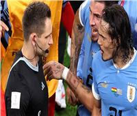 الفيفا يعاقب أوروجواي ويوقف 4 لاعبين بينهم كافاني