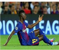 برشلونة يكشف عن تفاصيل إصابة عثمان ديمبيلي