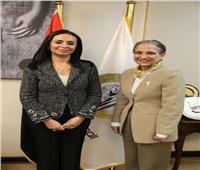 «القومي للمرأة» يبحث سبل التعاون مع سفيرة كولومبيا بالقاهرة