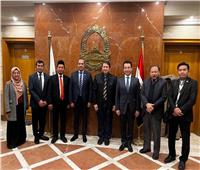 غرفة القاهرة تبحث مع مجلس الأعمال الإندونيسي زيادة التبادل التجاري