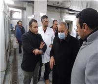 مدير «تأمين صحى القليوبية» يفاجئ مستشفى النيل بزيارة مسائية