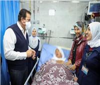 وزير الصحة ومحافظ الشرقية يتفقدان مستشفى الزقازيق العام