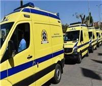 الصحة :الدفع بـ 26 سيارة إسعاف إلى موقع حادث انقلاب أتوبيس بطريق عيون موسى