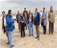 رئيس مدينة الواسطى :معاينة موقع مقترح لإنشاء مدفن صحِّي جديد بكوم أبو راضي