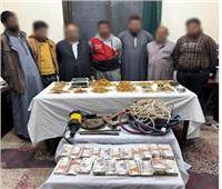 الأمن العام يضبط المتهمين بسرقة 20 كيلو ذهب من «جواهرجي» بالمنيا