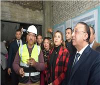 وزيرة الثقافة ومحافظ الإسكندرية يدشنان مشروع إنشاء المبنى الجديد لأكاديمية الفنون بالإسكندرية 