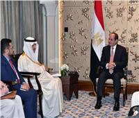 السيسي يلتقي رئيس مجموعة البنك الإسلامي للتنمية لبحث سُبل التعاون الاقتصادي 