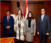 وزيرة الهجرة تلتقي أعضاء مجلس النواب عن المصريين بالخارج
