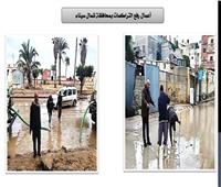   وزير التنمية المحلية يتلقي تقريراً من غرفة عمليات الوزارة عن جهود المحافظات لإزالة تجمعات الأمطار 