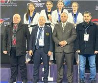 منتخب التايكوندو يحصد 7 ميداليات في أول أيام  بطولة مصر الدولية