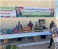 وزير الزراعة ومحافظ جنوب سيناء يتفقدان معرض السلع ومعصرة الزيوت 