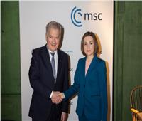 رئيسة مولدوفا تبحث التحديات الأمنية في القارة الأوروبية مع نظيرها الفنلندي