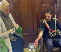 مديرية أمن الدقهلية تنظم حملة للتبرع بالدم لصالح المرضى 