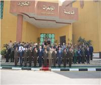 القوات المسلحة تنظم زيارة لوفد من أعضاء التمثيل العسكرى لقيادة « الدفاع الجوى»