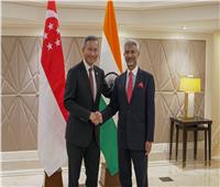 وزير خارجية سنغافورة يبحث التعاون مع الهند فى الرقمنة والرعاية الصحية