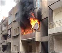 من دون إصابات ..السيطرة  علي  حريق داخل شقة فى إمبابه